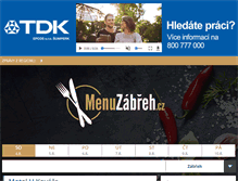 Tablet Screenshot of menuzabreh.cz